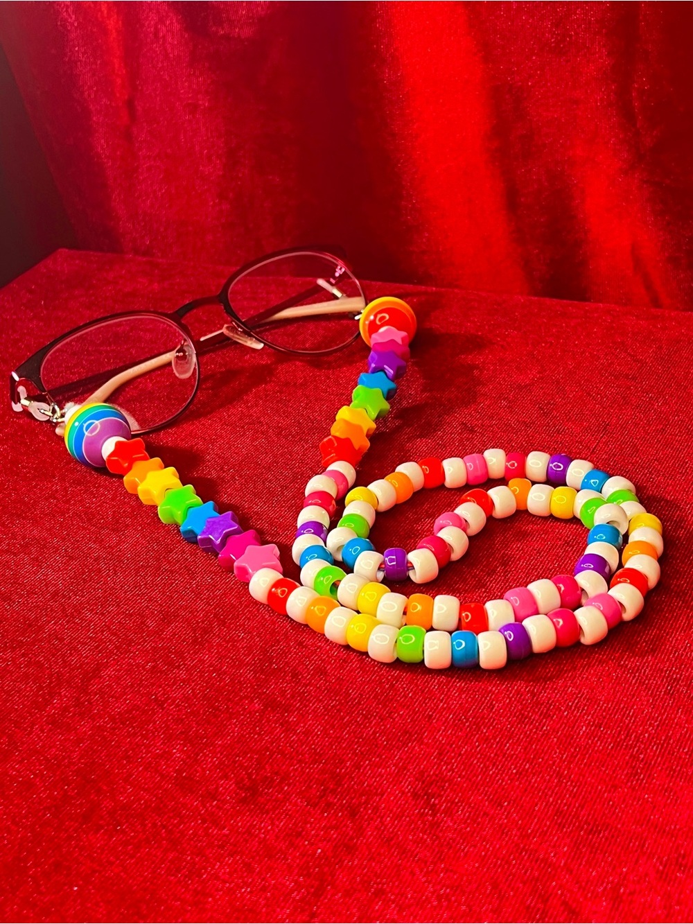 Rainbow Glasses Chain 🌈